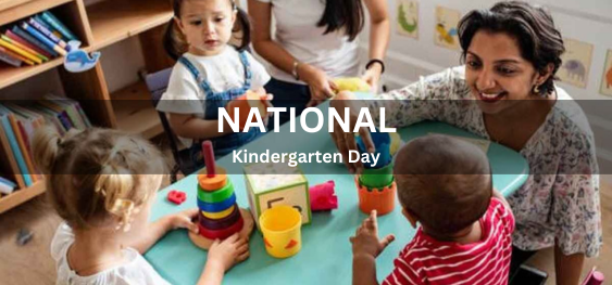 National Kindergarten Day [राष्ट्रीय बालवाड़ी दिवस]